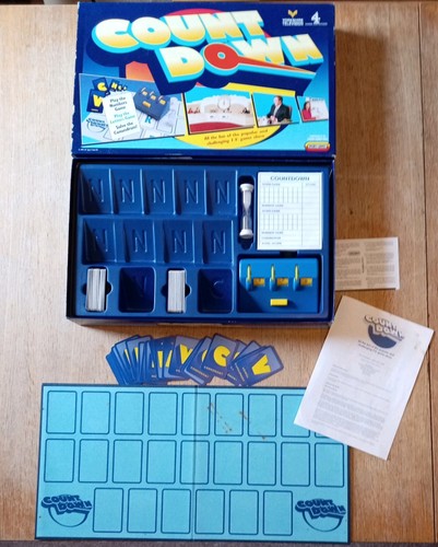 Countdown board game - board,