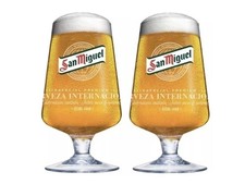 2 X San Miguel Chalice Pint