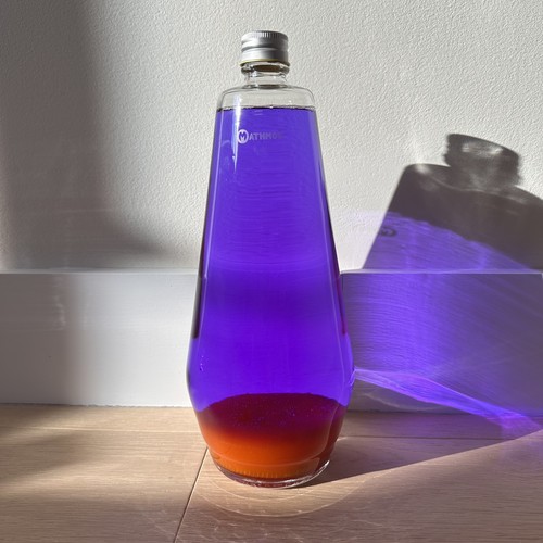 Very bright violet - &, orange
