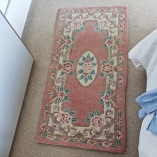 Vintage Chinese woollen pink