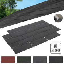 18 Pcs Self Adhesive Asphalt Shingles Bitumen Roofing Shingle Roof Sticky Tiles