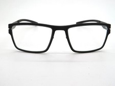 IC BERLIN Phil B. Black Authentic 53mm Eyeglasses