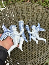 Pair Of Winged Angels Delft