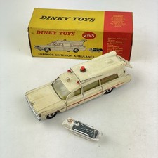 Vintage Dinky Supertoys Toys Superior Criterion Ambulance No. 263 Boxed