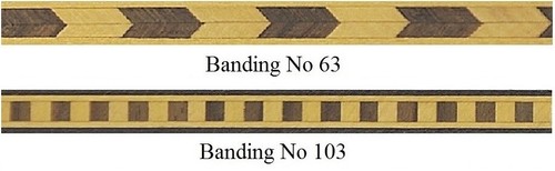 7mm wide wood inlay banding - wood,