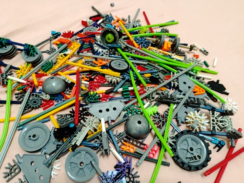 Knex bundle 850g wheels rods - knex,