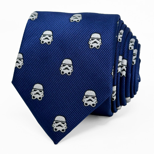 Stormtrooper tie cufflinks - stormtrooper, &