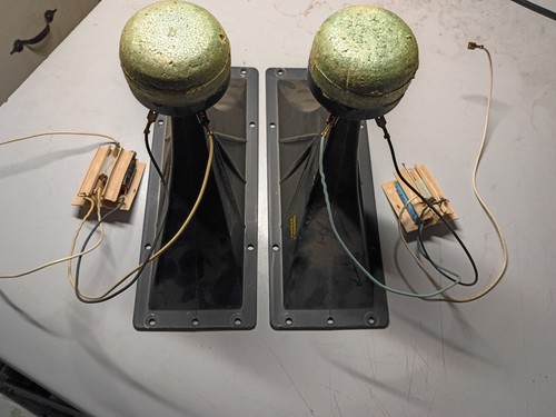 Vintage solid horn tweeters - vintage,