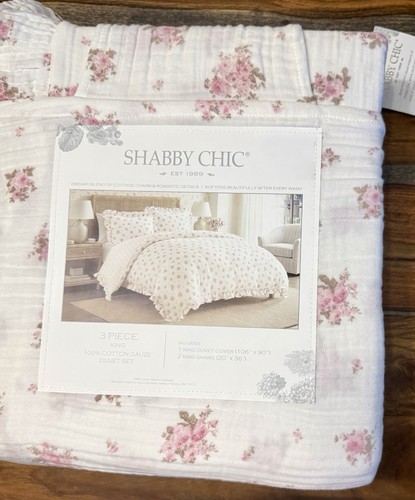 Shabby chic king piece - king, 3-piece