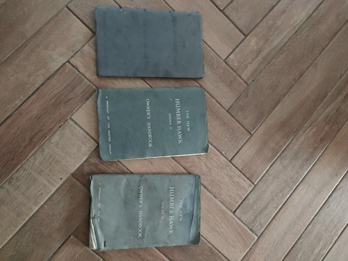 Humber hawk series handbook - humber, 2