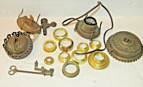 Misc lot old new oil - old, &