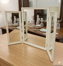 Vintage trifold dressing table - trifold,