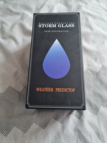 Storm glass weather - glass, predictor