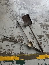 Vintage Brass Set of Fire