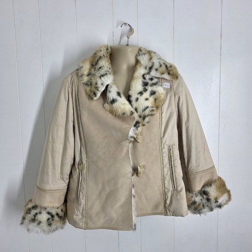 Vintage y2k faux - y2k, shearling