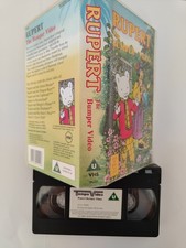 Rupert Bumper Video VHS