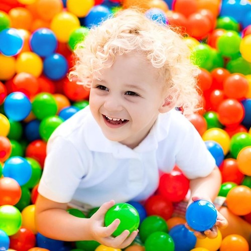 New plastic balls - plastic,