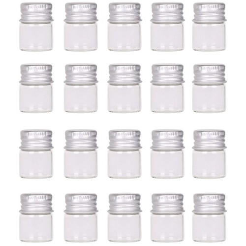 Mini glass bottles with - mini, screw