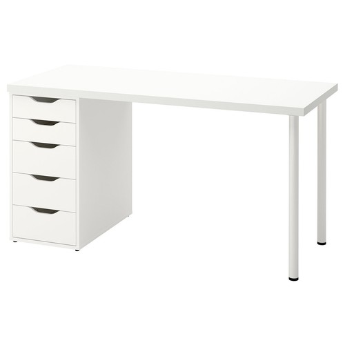 Ikea desk with - with, storage
