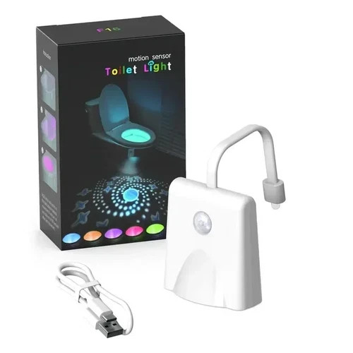 Rechargeable toilet bowl night - toilet,