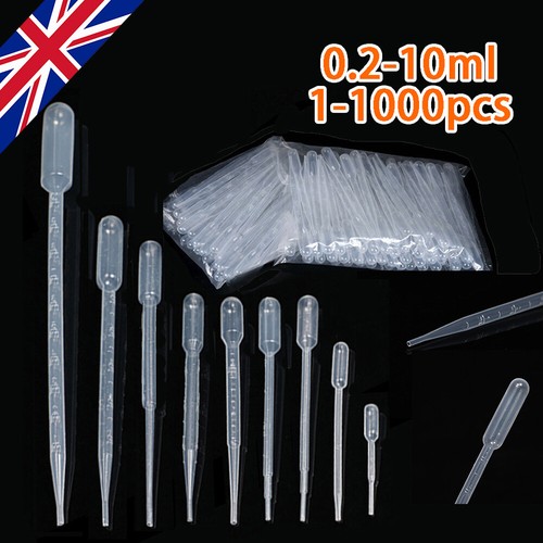 Clear plastic pipettes - plastic,