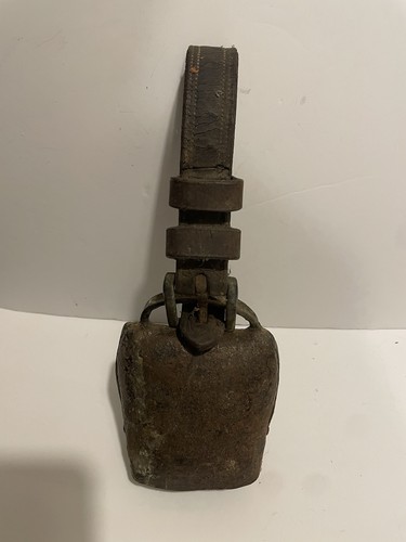 Antique very large cow bell - large,