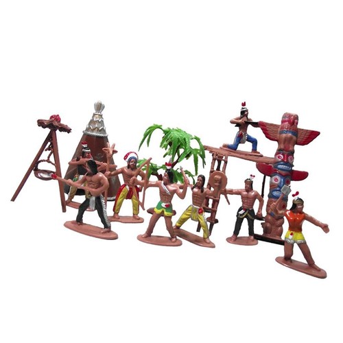 Set 8pcs indian - set, tribes