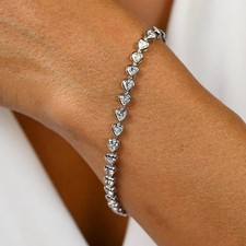 6.6ct Heart Cut Lab‑Created