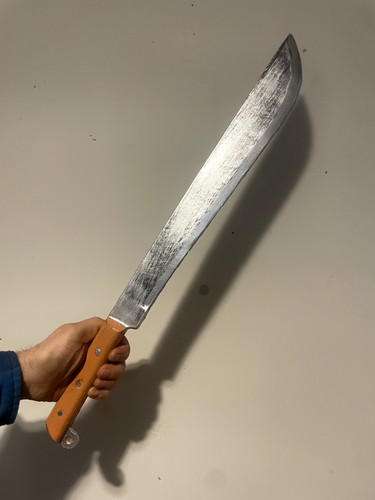 Realistic bloody machete - realistic,