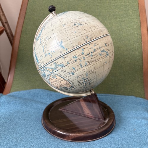 Chad valley world globe - chad, tin