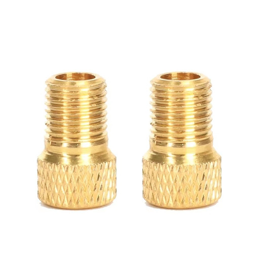 Brass adaptor presta to - brass,