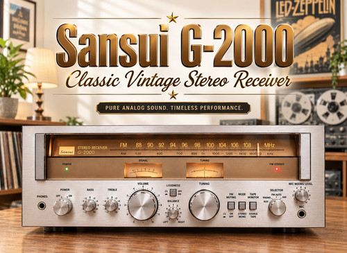 Sansui 2000 rare - g-2000, 🌈rare🌈