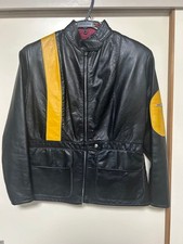 Waddington Pirate Single Rider Leather Jacket 60s-70s Lewis Lamb Leather