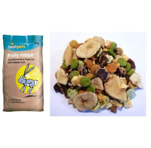 Bestpets fruity rabbit feed - rabbit,