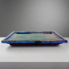 15cm Glazed Bonsai Pot Drip