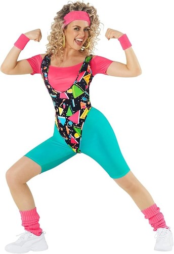 Women aerobic costume 1980 - women`s,
