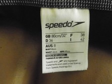 SPEEDO HYRASUIT RSG TRACKSUIT SIZE 36 RRV SWIMSUIT HIGH LEG SWIMSUIT