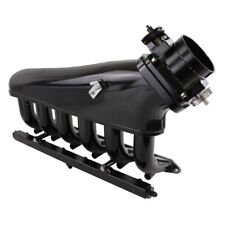 Billet Intake Manifold w/ Fuel Rail kit+Throttle Body BMW 325i 328i M3 Z3 M50 BK