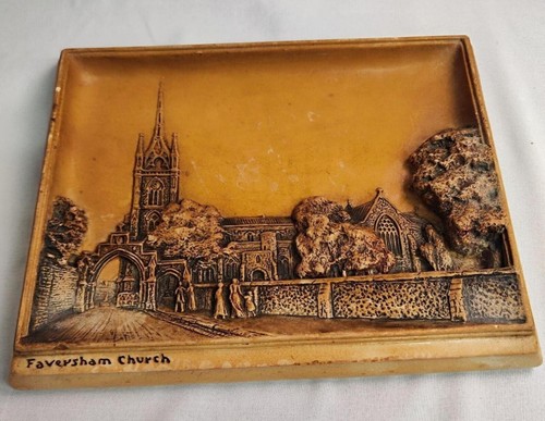 Vintage ivorex wall plaque - ivorex,