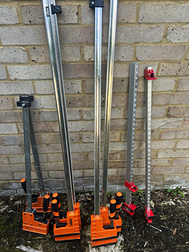 Long clamps bundle - 8,