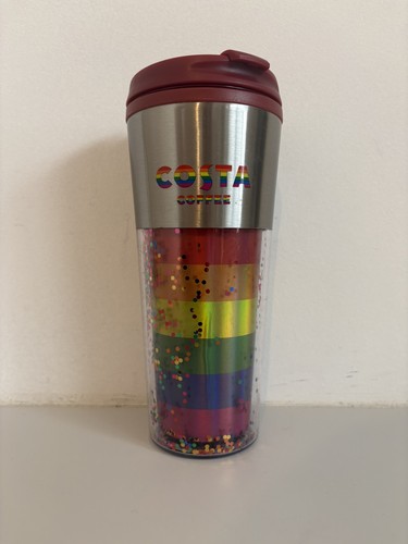 Costa coffee pride travel mug - coffee,