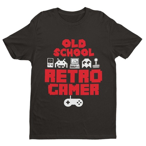 Old school retro gamer - old,