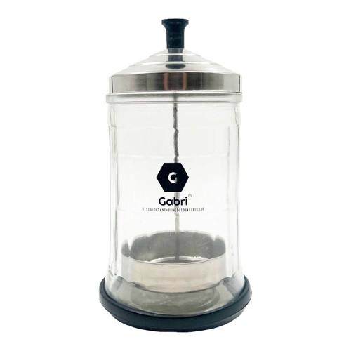 Barbicide hygienic jar - jar, glass