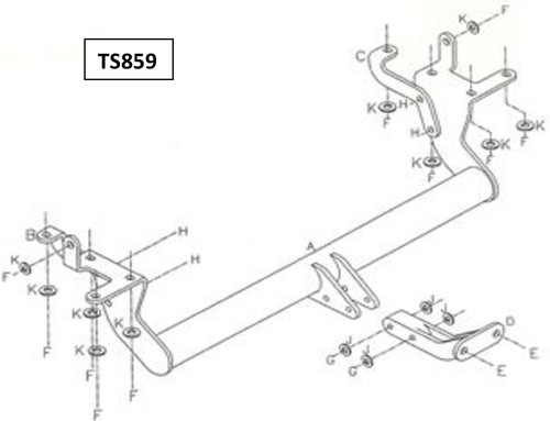 Towtrust fixed flange - towtrust,