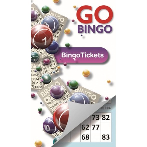 Bingo tickets book sheets - bingo, 83