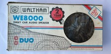 VINTAGE WALTHAM WE-8000 SPEAKER SYSTEM, UK, FOR CLASSIC CARS- NEVER USED