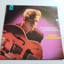 Eddie Cochran / Cherished Memories 1967 REISSUE LP ROCK & ROLL EX / £5 FLAT POST