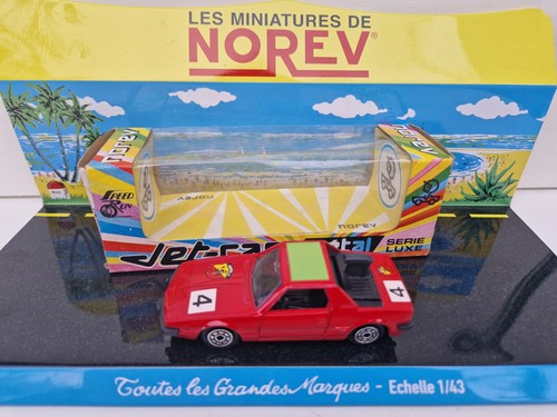 Norev fiat abarth metal - x,