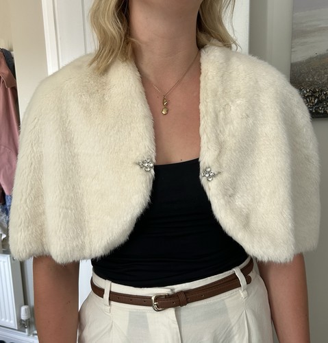 Phase eight cream faux - eight, fur