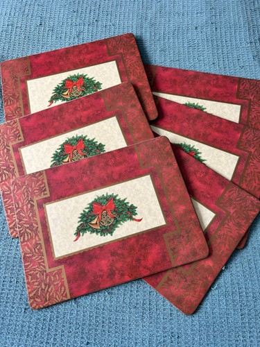 Vintage placemats christmas - vintage,